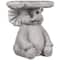 Elephant Outdoor Garden Plant Stand - 12.25" - Gray
